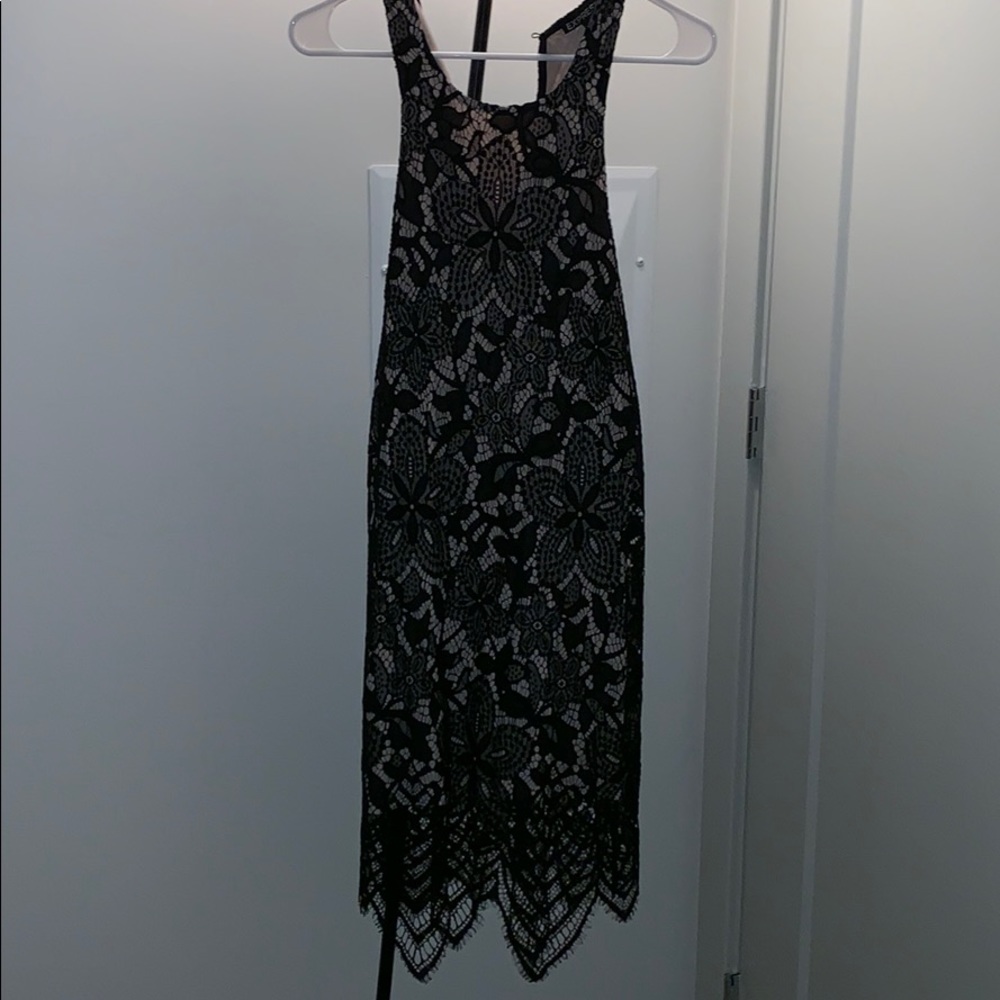 Express Lace Sleeveless Dress